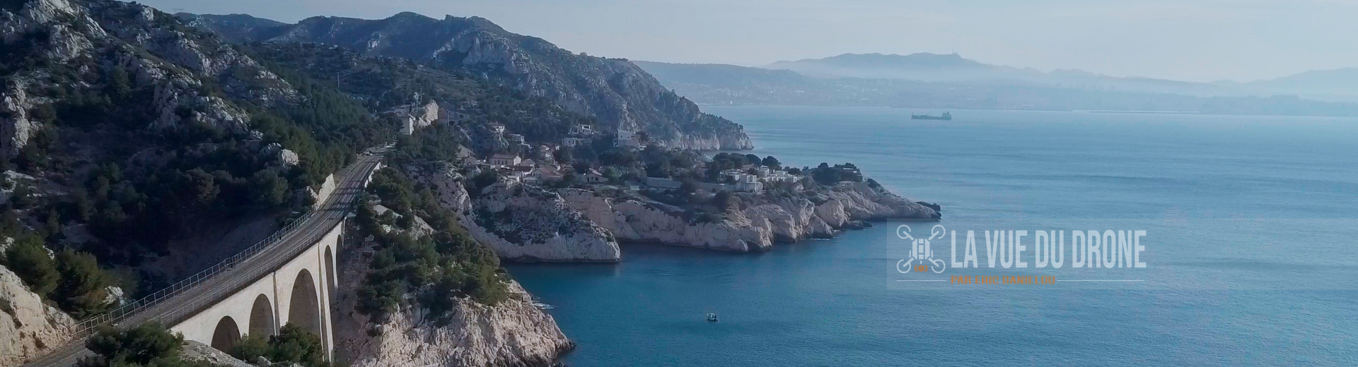 Calanque Jonquier Niolon, La Vue du Drone