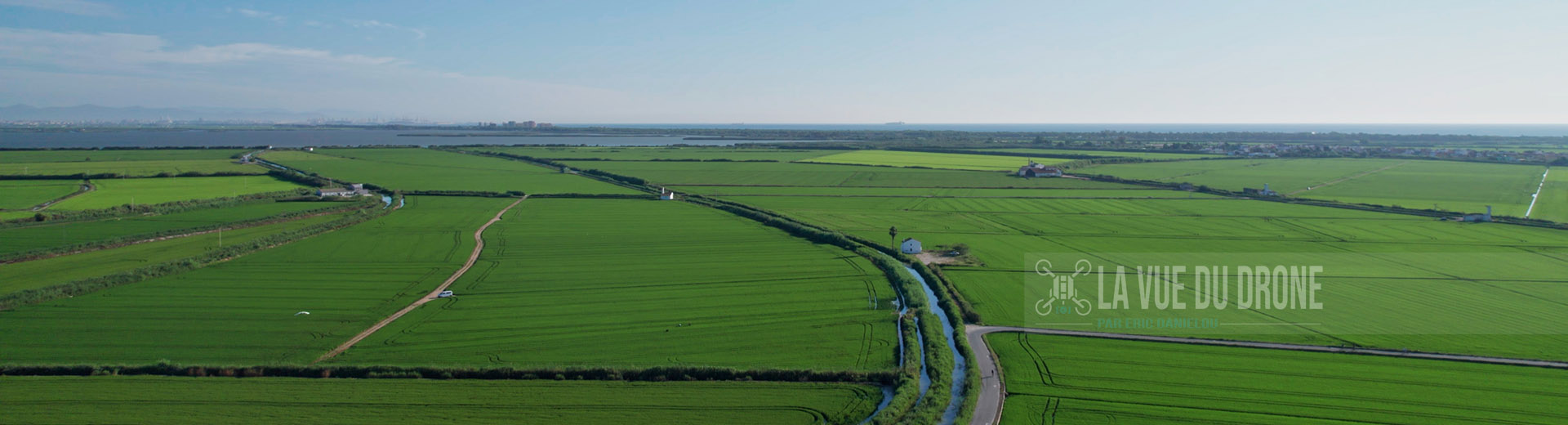 Valencia, Albufera par La Vue du Drone
