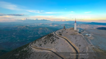Le Mont Ventoux, coucher de soleil
