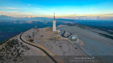 Le Mont Ventoux, coucher de soleil