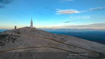Le Mont Ventoux, coucher de soleil