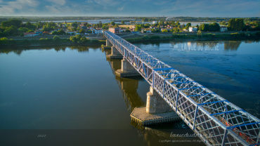 Pont Treillis métallique de Saint-Julien-de-Concelles -Le Bout des Ponts 1882 Pont Treillis métallique de Saint-Julien-de-Concelles -Le Bout des Ponts 1882
